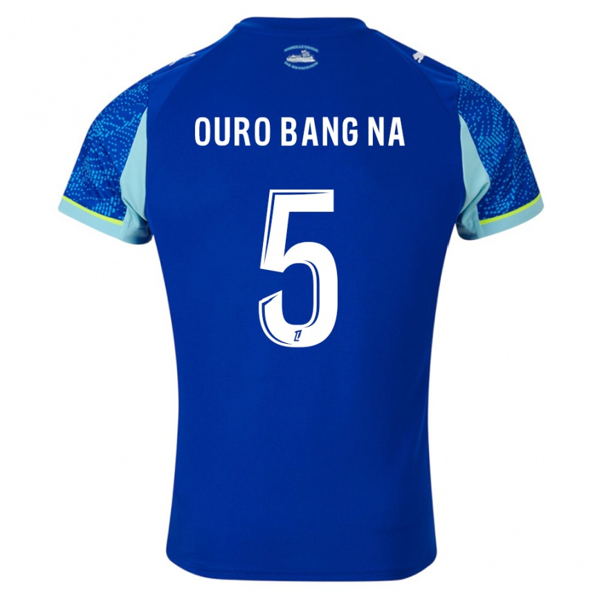 ילדים כדורגל Rayan Ouro Bang Na #5 תכלת לבן ג'רזי קיט שלישי 2025/26