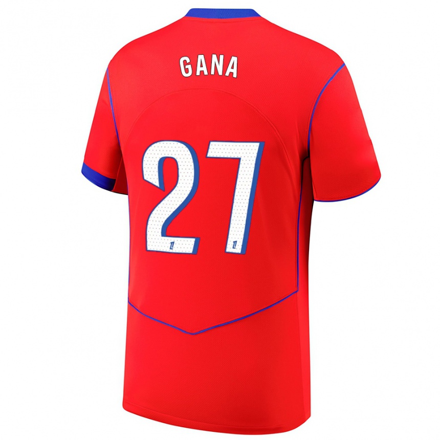 ילדים כדורגל אידריסה גווייה #27 אדום כחול לבן ג'רזי קיט שלישי 2025/26 ילדים כדורגל אידריסה גווייה #27 אדום כחול לבן ג'רזי קיט שלישי 2025/26