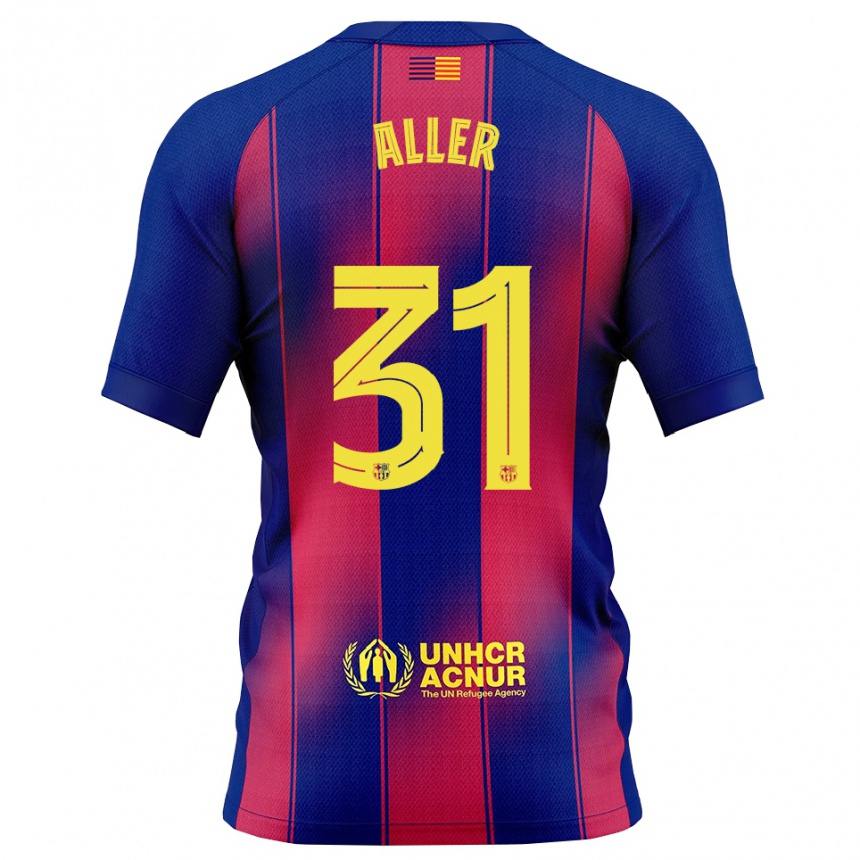 גברים כדורגל Eder Aller #31 כחול אדום ג'רזי ביתית 2025/26