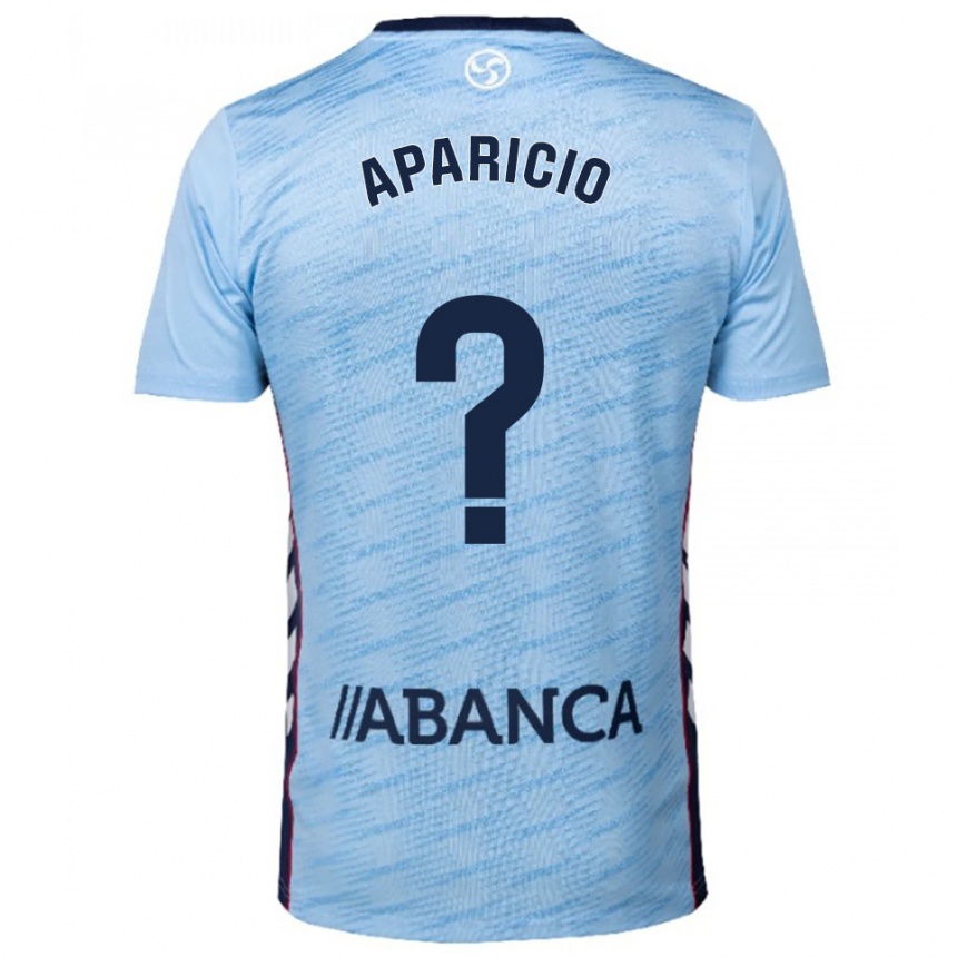 גברים כדורגל Pablo Aparicio #0 תכלת אדום ג'רזי ביתית 2025/26