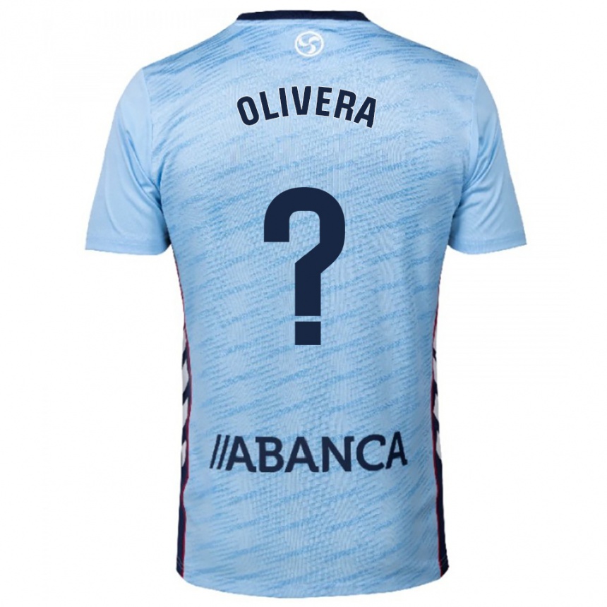 גברים כדורגל Nacho Olivera #0 תכלת אדום ג'רזי ביתית 2025/26