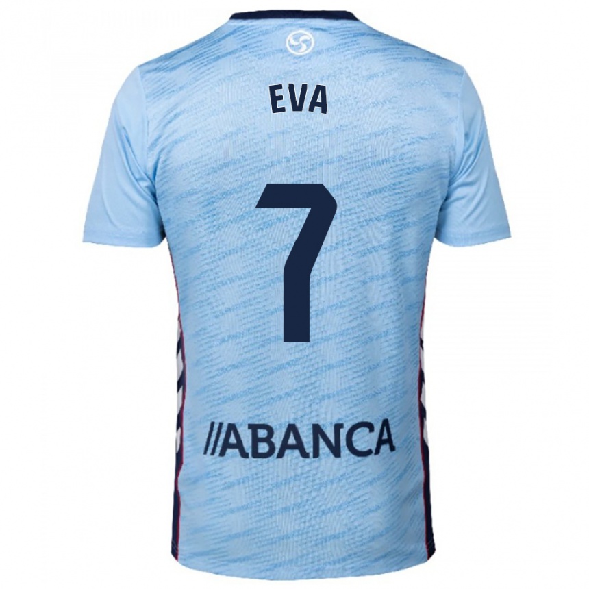 גברים כדורגל Eva López #7 תכלת אדום ג'רזי ביתית 2025/26