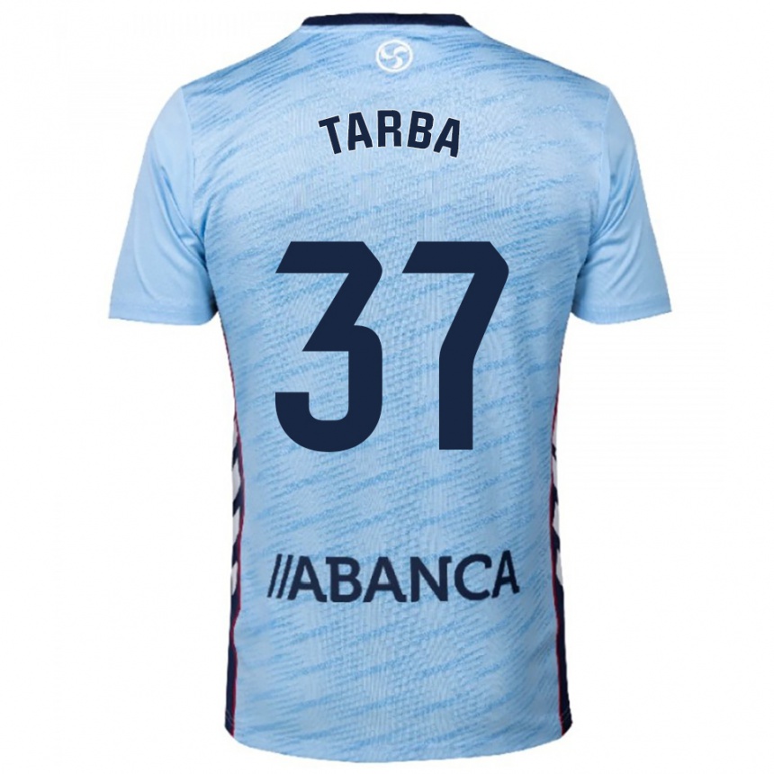 גברים כדורגל יאניס טרבה #37 תכלת אדום ג'רזי ביתית 2025/26