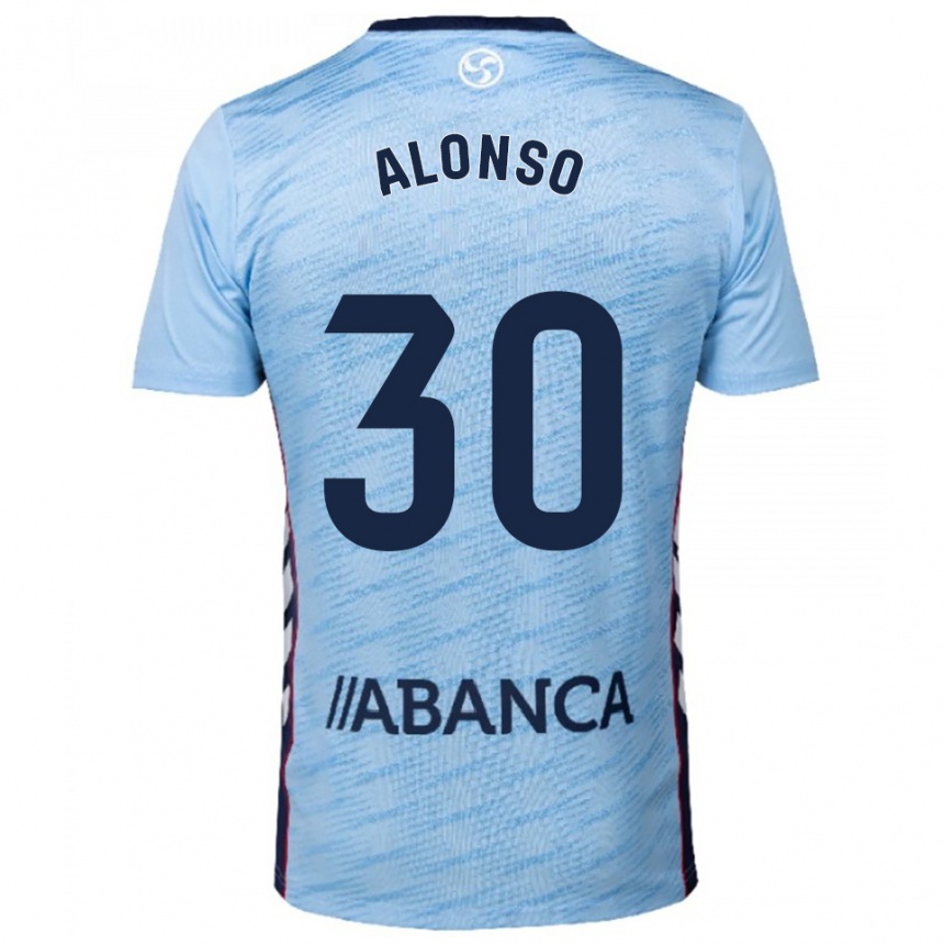 גברים כדורגל Adriana Alonso #30 תכלת אדום ג'רזי ביתית 2025/26