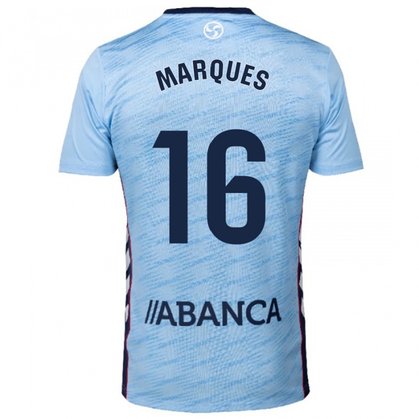 גברים כדורגל ז'אילסון #16 תכלת אדום ג'רזי ביתית 2025/26