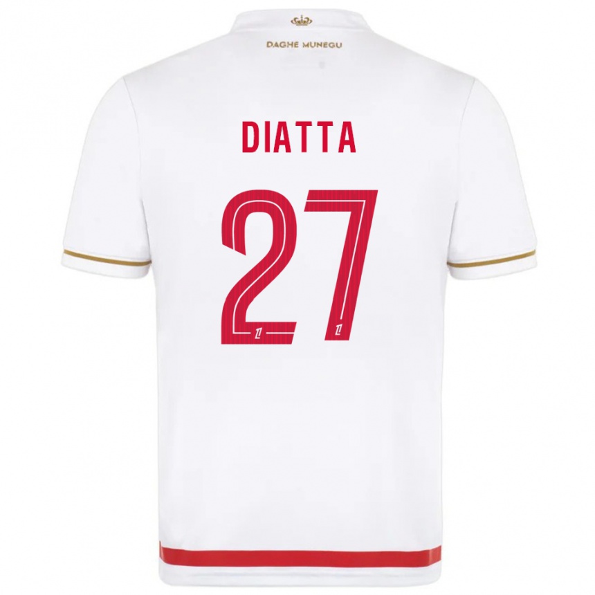 גברים כדורגל קרפין דיאטה #27 אדום לבן ג'רזי ביתית 2025/26