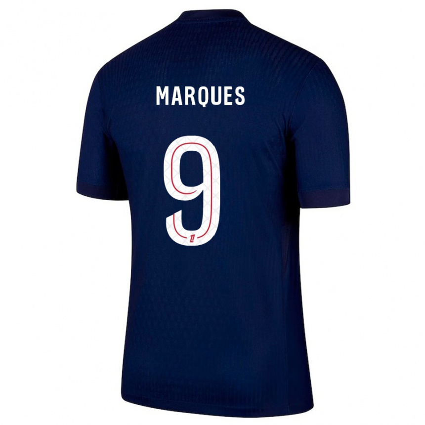 גברים כדורגל Daniel Marques #9 כחול נייבי אדום ג'רזי ביתית 2025/26