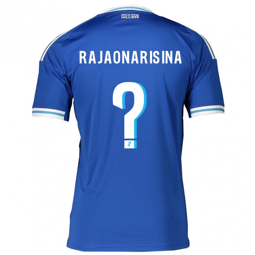 גברים כדורגל Noah Rajaonarisina #0 כחול לבן ג'רזי ביתית 2025/26