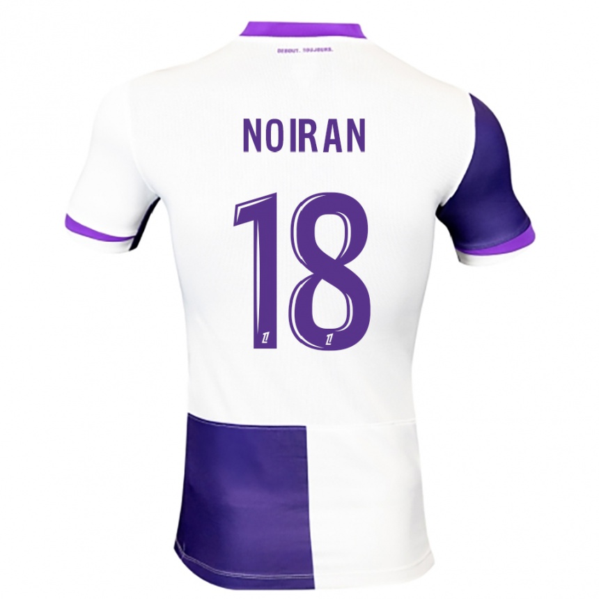 גברים כדורגל קלרה נוירן #18 סגול לבן ג'רזי ביתית 2025/26