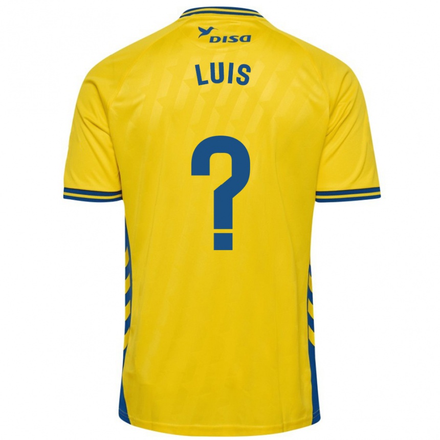 גברים כדורגל Ryan Luis #0 צהוב כחול ג'רזי ביתית 2025/26