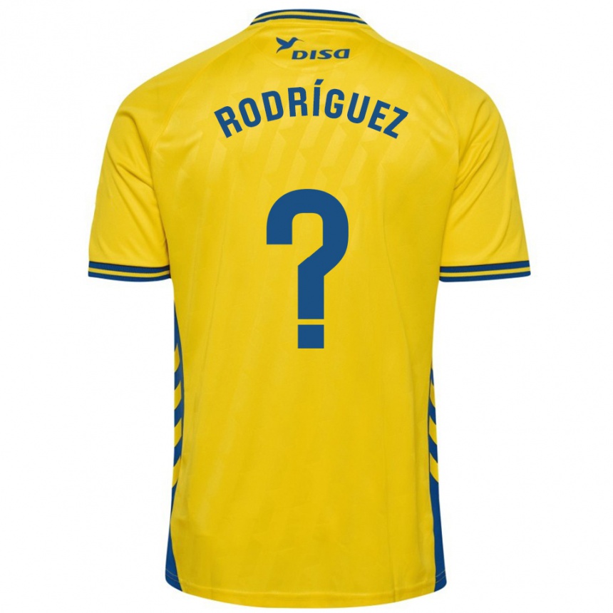 גברים כדורגל David Rodríguez #0 צהוב כחול ג'רזי ביתית 2025/26
