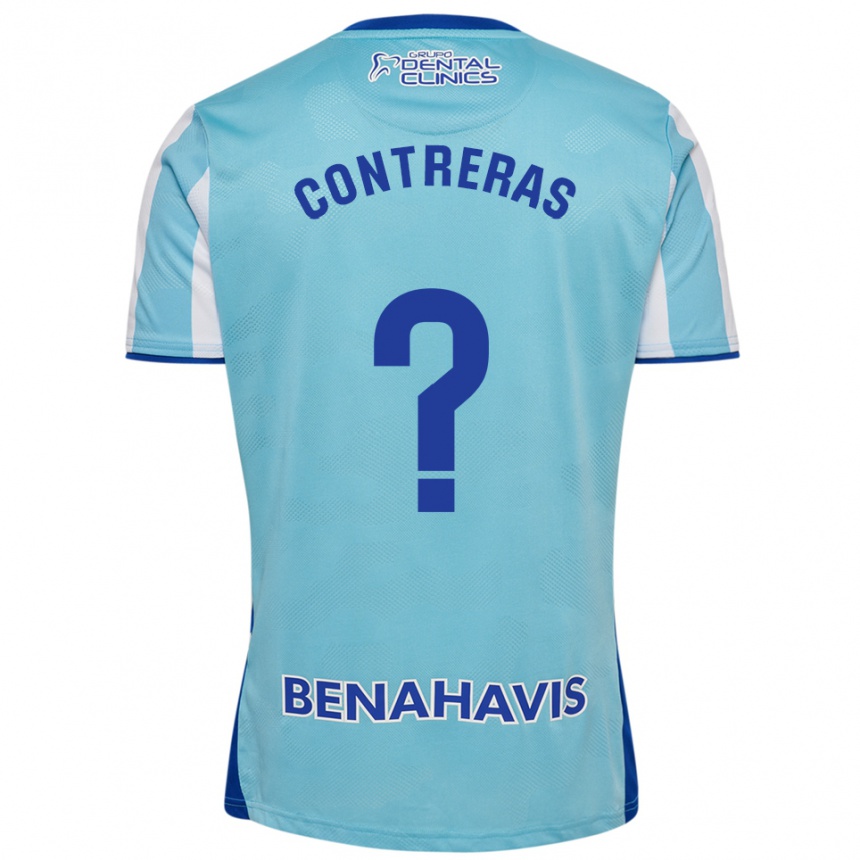 גברים כדורגל Ale Contreras #0 תכלת לבן ג'רזי ביתית 2025/26