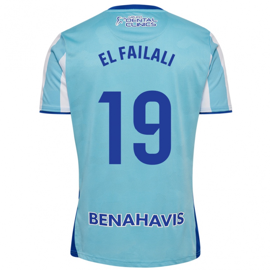 גברים כדורגל Alí El Failali #19 תכלת לבן ג'רזי ביתית 2025/26