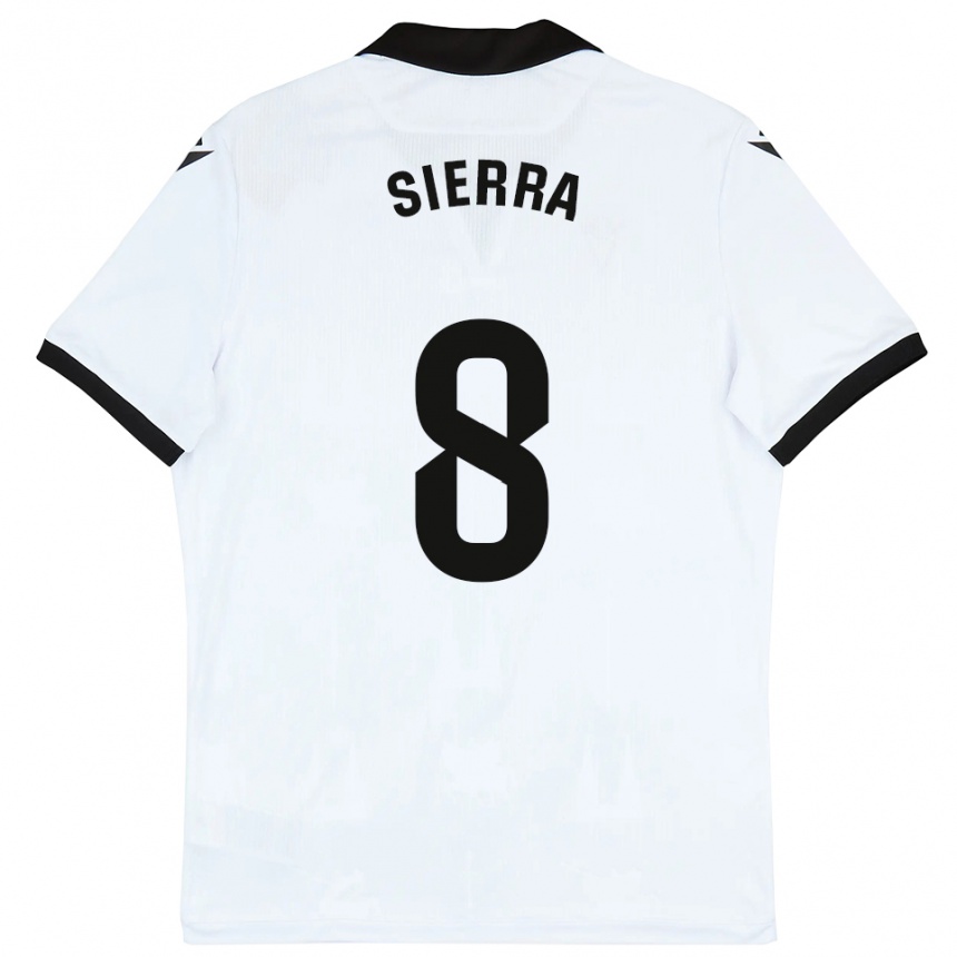 גברים כדורגל גרגו #8 לבן שחור ג'רזי ביתית 2025/26