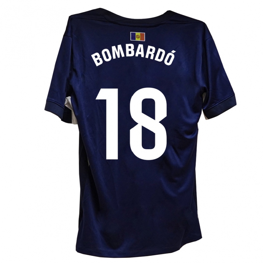 גברים כדורגל מארק בומברדו #18 כחול לבן ג'רזי ביתית 2025/26