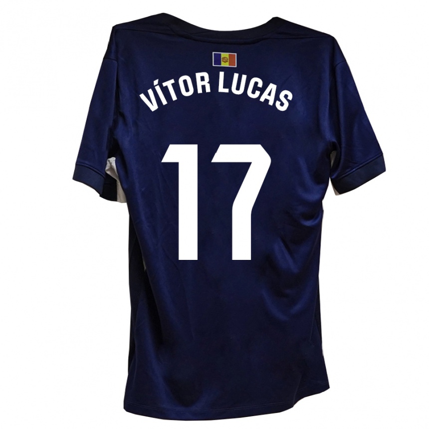 גברים כדורגל Bruno Vítor Lucas #17 כחול לבן ג'רזי ביתית 2025/26
