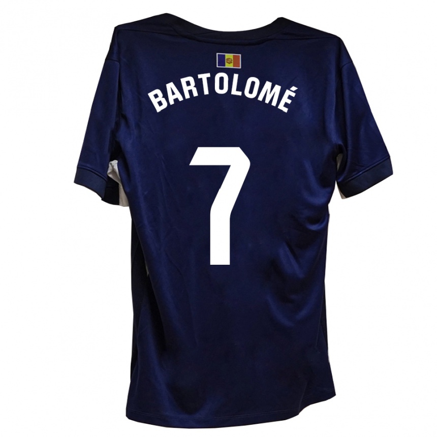 גברים כדורגל Luis Bartolomé #7 כחול לבן ג'רזי ביתית 2025/26