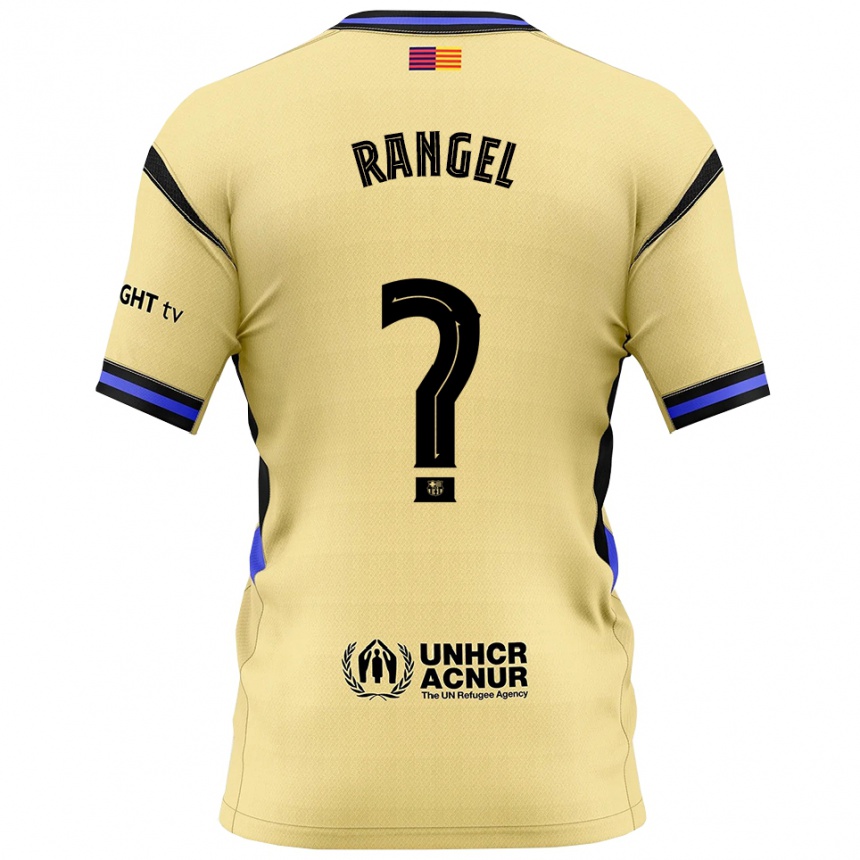 גברים כדורגל Héctor Rangel #0 צהוב שחור הרחק ג'רזי 2025/26