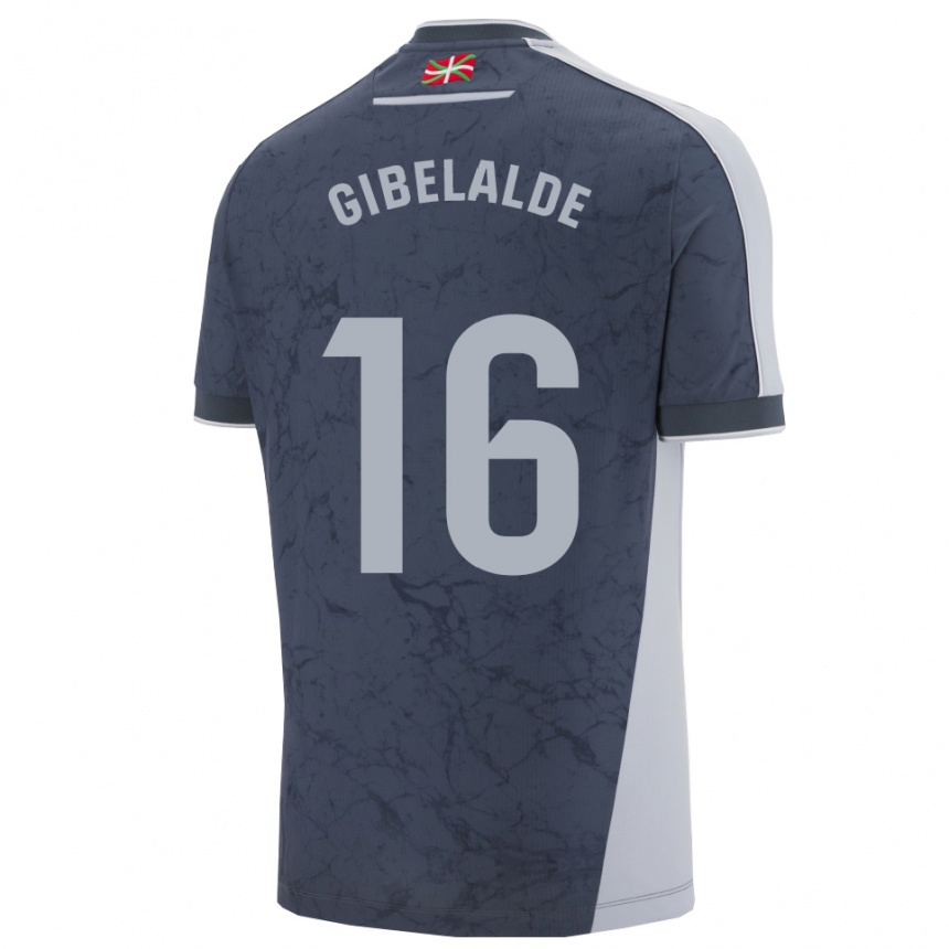 גברים כדורגל מנקס גיבלדה #16 כחול כהה לבן הרחק ג'רזי 2025/26