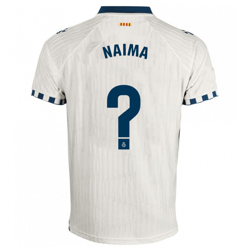 גברים כדורגל נעימה גרסיה #0 לבן כחול הרחק ג'רזי 2025/26