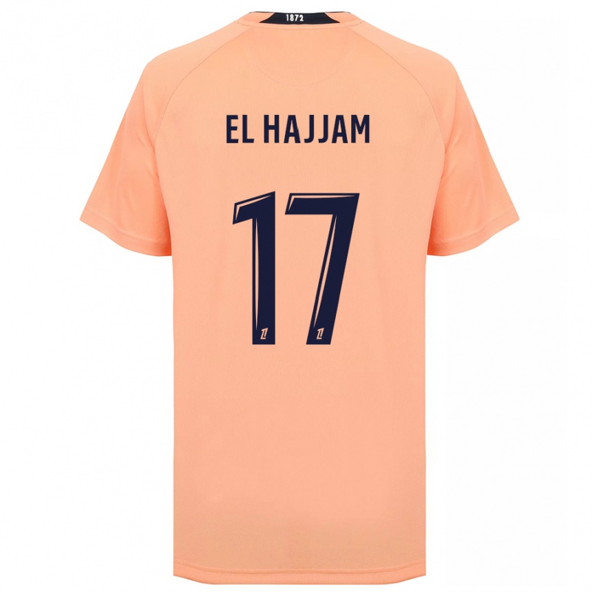 גברים כדורגל אואליד אלאז'אם #17 כתום כחול הרחק ג'רזי 2025/26