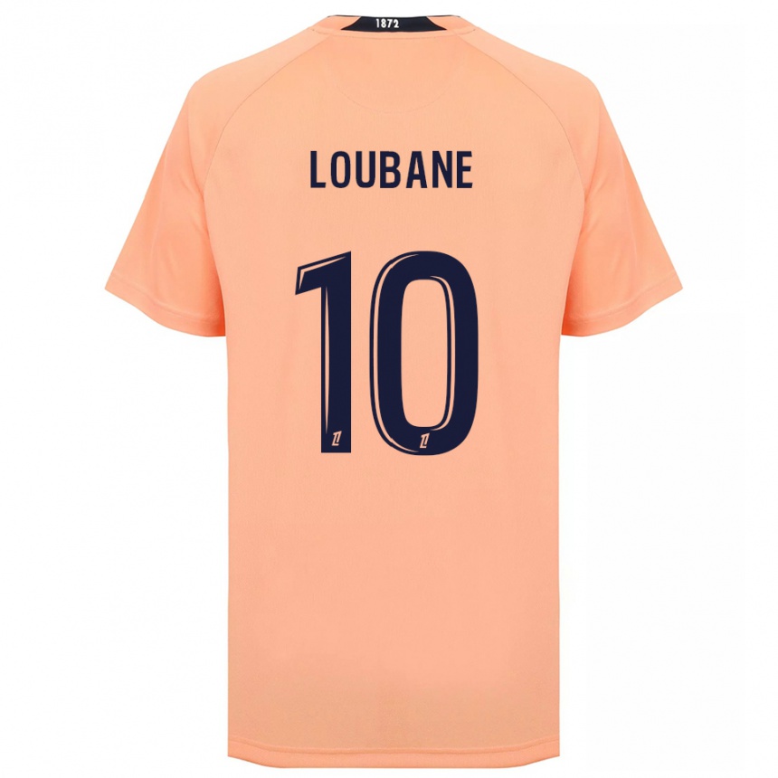 גברים כדורגל Yassine Loubane #10 כתום כחול הרחק ג'רזי 2025/26