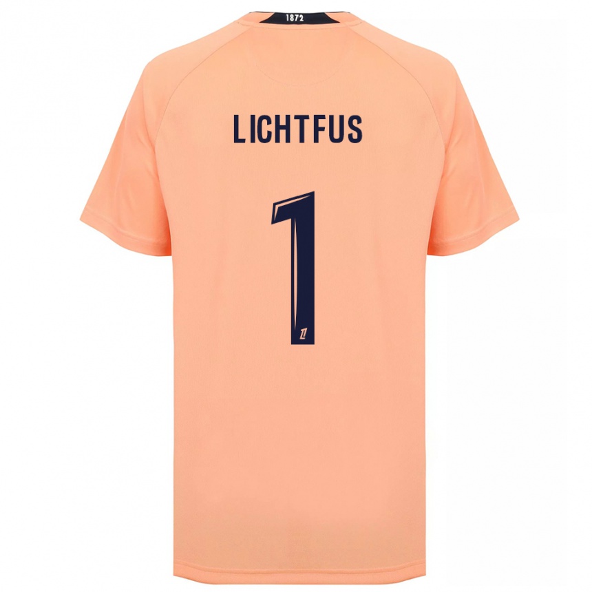 גברים כדורגל ליסה ליצ'טפוס #1 כתום כחול הרחק ג'רזי 2025/26