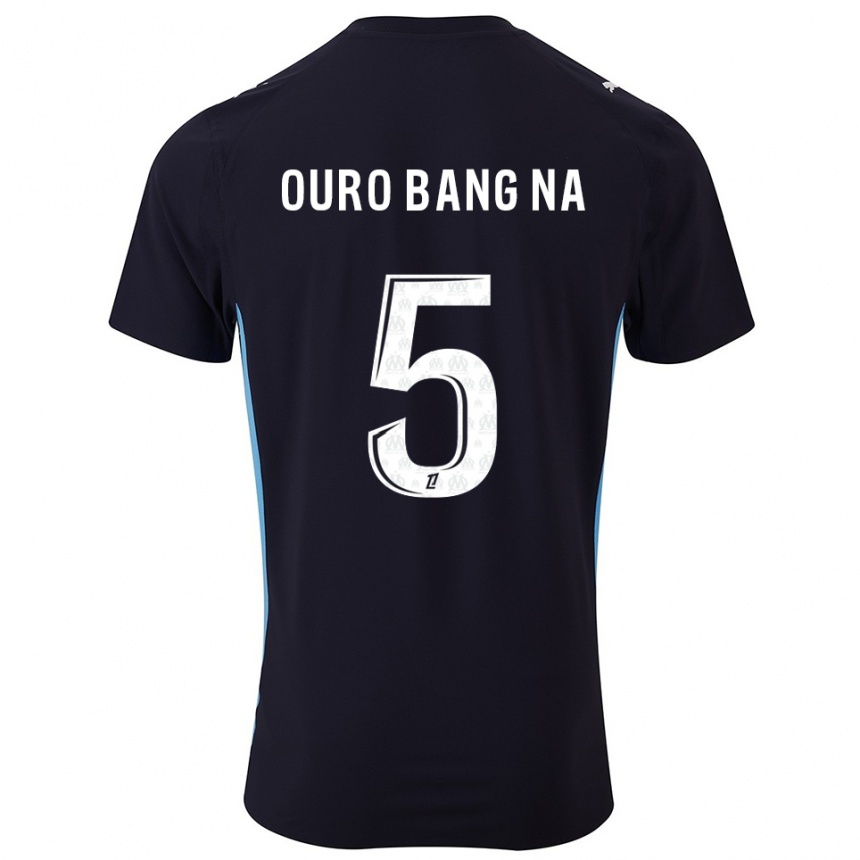 גברים כדורגל Rayan Ouro Bang Na #5 שחור תכלת הרחק ג'רזי 2025/26