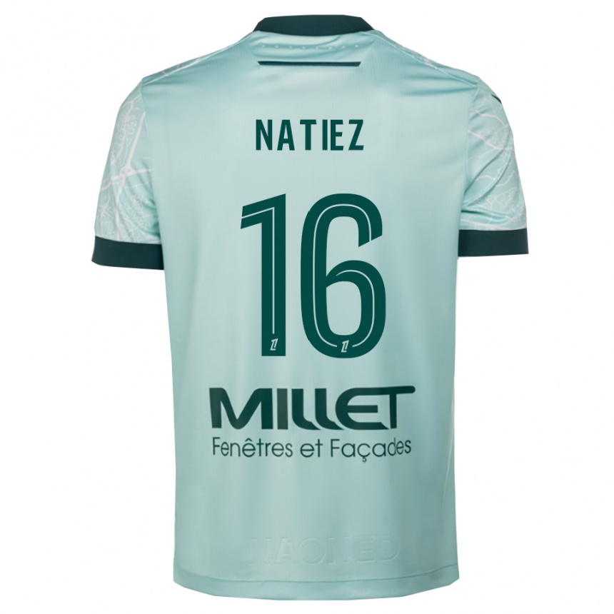גברים כדורגל Stanislas Natiez #16 ירוק לבן הרחק ג'רזי 2025/26