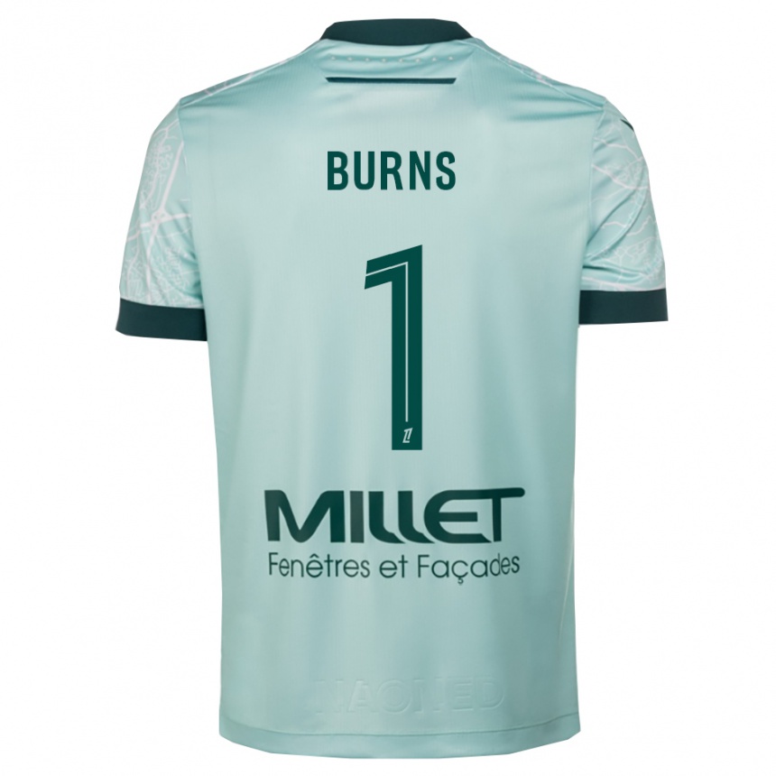 גברים כדורגל Emily Burns #1 ירוק לבן הרחק ג'רזי 2025/26