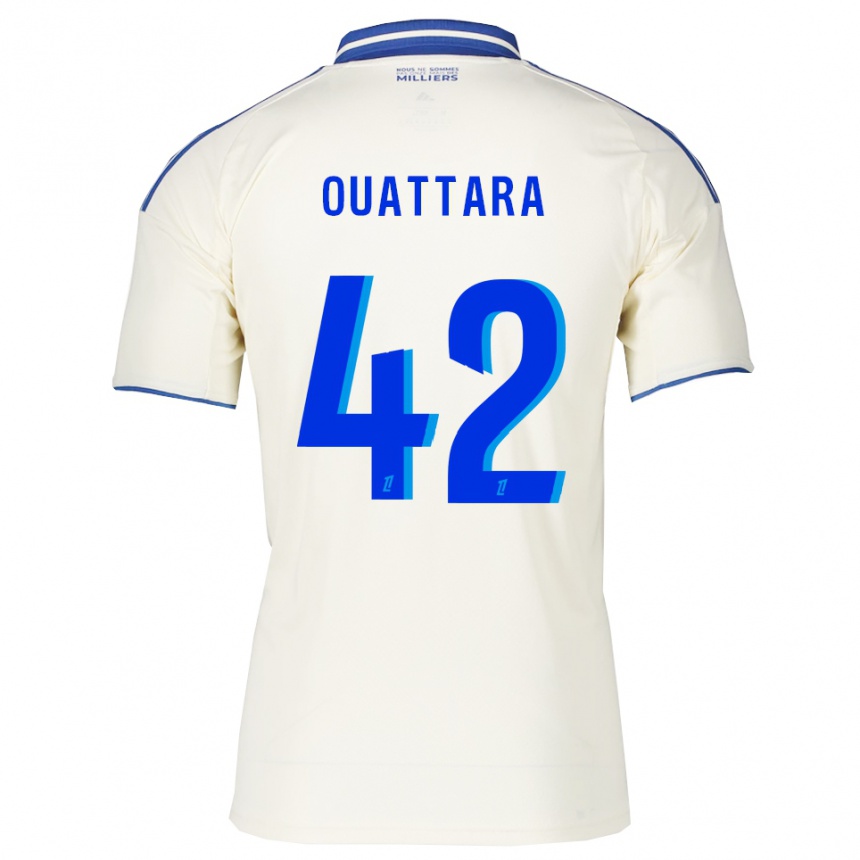 גברים כדורגל עבדול אואטרה #42 שמפניה כחול הרחק ג'רזי 2025/26