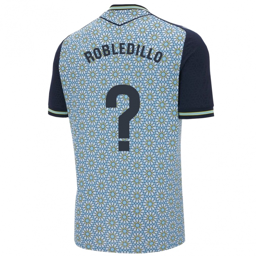 גברים כדורגל Pedro Robledillo #0 כחול נייבי הרחק ג'רזי 2025/26