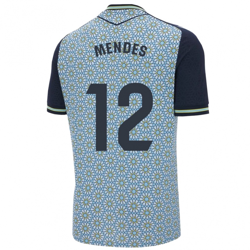 גברים כדורגל Alex Mendes #12 כחול נייבי הרחק ג'רזי 2025/26