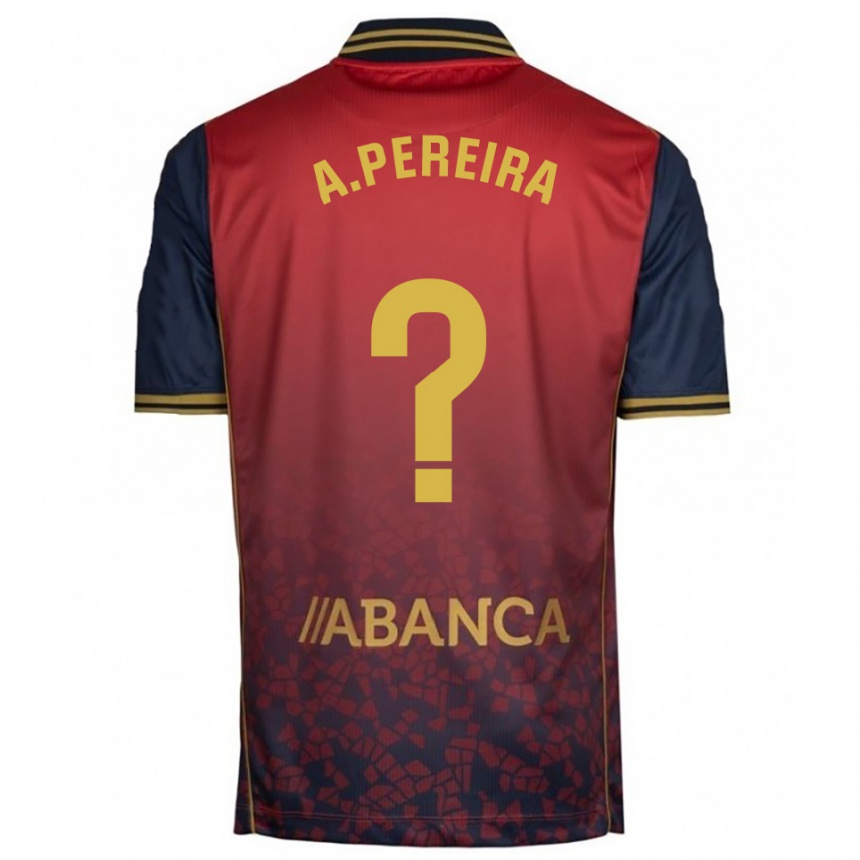 גברים כדורגל Alejandro Pereira #0 אדום נייבי הרחק ג'רזי 2025/26