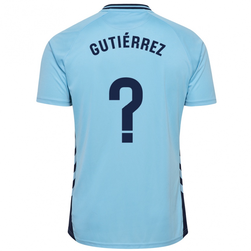 גברים כדורגל Marco Gutiérrez #0 תכלת הרחק ג'רזי 2025/26