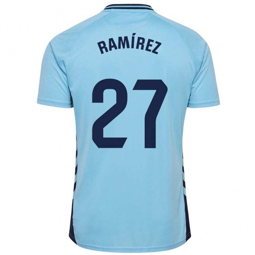 גברים כדורגל Kirian Ramírez #27 תכלת הרחק ג'רזי 2025/26