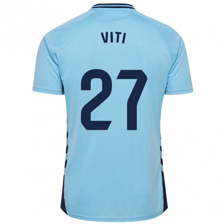 גברים כדורגל Viti #27 תכלת הרחק ג'רזי 2025/26