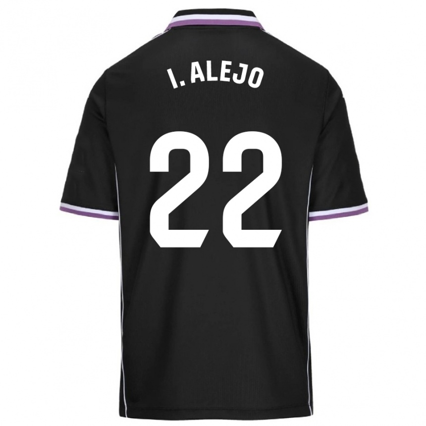 גברים כדורגל איבן אלחו #22 סגול שחור הרחק ג'רזי 2025/26