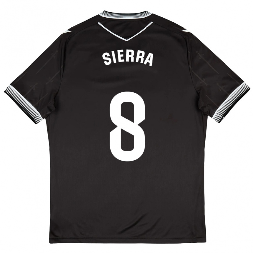 גברים כדורגל גרגו #8 שחור לבן הרחק ג'רזי 2025/26