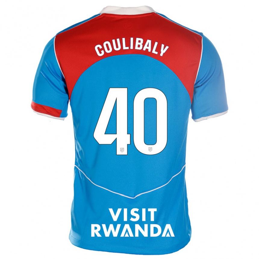 גברים כדורגל איזן קוליבאלי מארקס #40 כחול לבן ג'רזי קיט שלישי 2025/26