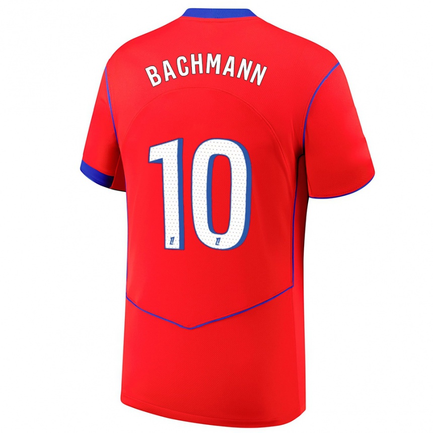 גברים כדורגל רמונה בכמן #10 אדום כחול לבן ג'רזי קיט שלישי 2025/26