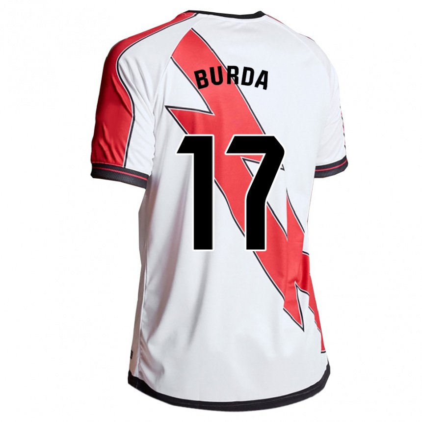 נשים כדורגל Carmen Burdalo Perez #17 לבן אדום ג'רזי ביתית 2025/26