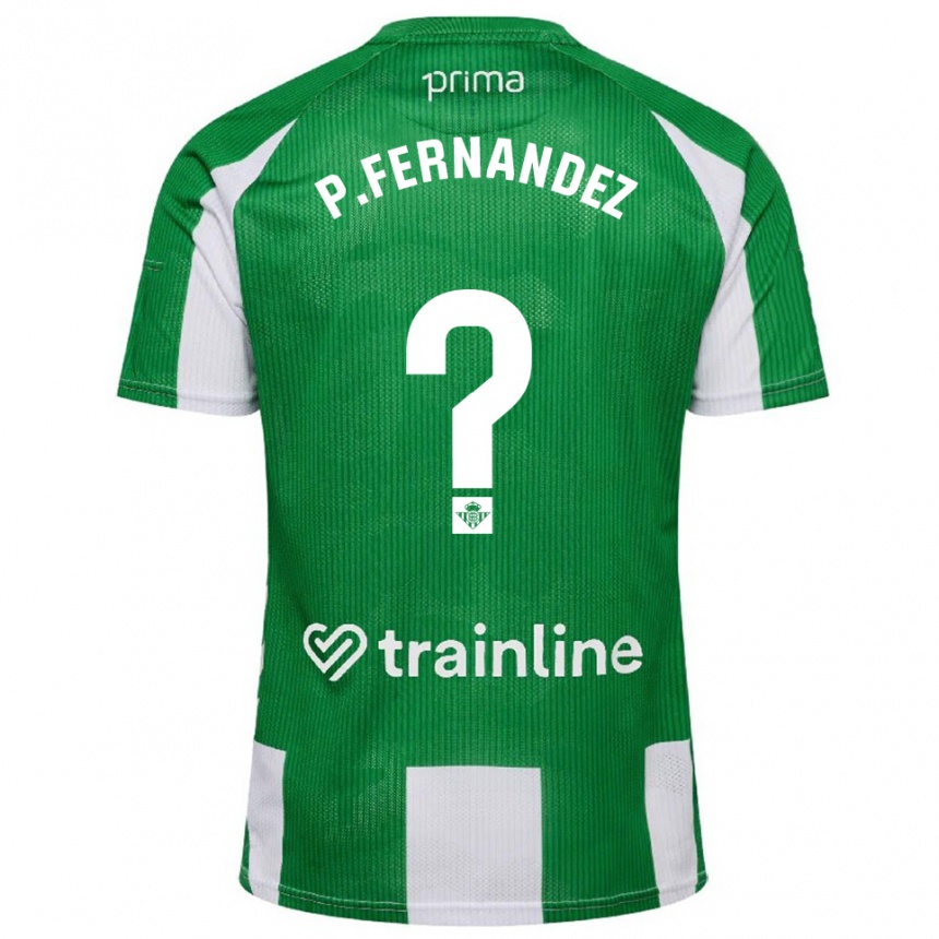 נשים כדורגל Paulo Fernández #0 ירוק לבן ג'רזי ביתית 2025/26