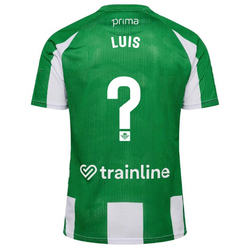נשים כדורגל Jorge Luis #0 ירוק לבן ג'רזי ביתית 2025/26