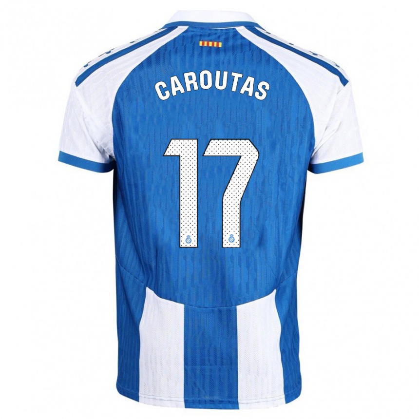 נשים כדורגל Tim Caroutas #17 כחול לבן ג'רזי ביתית 2025/26