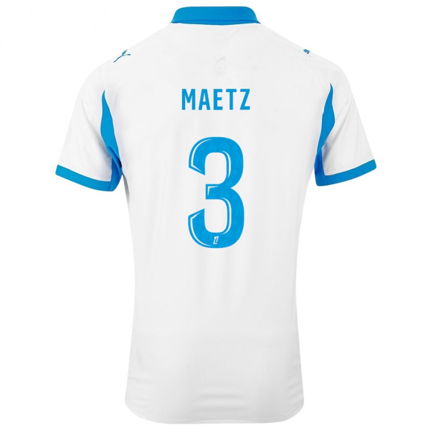 נשים כדורגל אגתה מעץ #3 לבן תכלת ג'רזי ביתית 2025/26