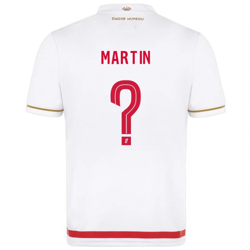 נשים כדורגל Logan Martin #0 אדום לבן ג'רזי ביתית 2025/26