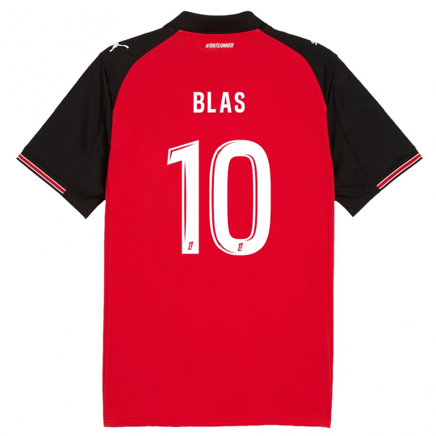 נשים כדורגל לודביק בלאס #10 אדום שחור ג'רזי ביתית 2025/26 נשים כדורגל לודביק בלאס #10 אדום שחור ג'רזי ביתית 2025/26