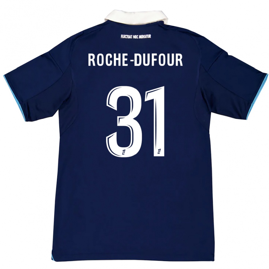 נשים כדורגל קנזה רוש דופור #31 כחול כהה לבן ג'רזי ביתית 2025/26