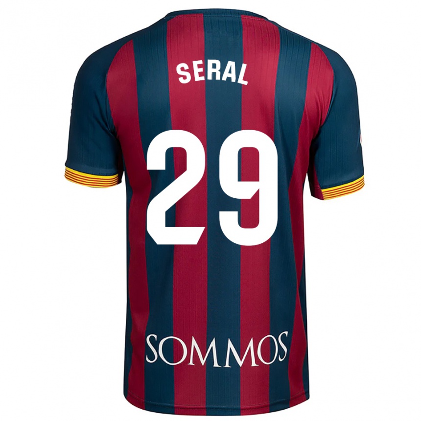 נשים כדורגל Abel Seral #29 כחול נייבי אדום ג'רזי ביתית 2025/26